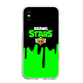 Чехол для iPhone XS Max матовый с принтом BRAWL STARS , Силикон | Область печати: задняя сторона чехла, без боковых панелей | brawl stars | bull | colt | leon | stars | берли | бо | брок | ворон | джесси | динамайк | дэррил | кольт | леон | мортис | нита | пайпер | пенни | поко | пэм | рикошет | спайк | тара | фрэнк | шелли | эль примо