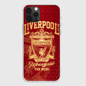 Чехол для iPhone 12 Pro Max с принтом Ливерпуль , Силикон |  | liverpool | liverpool fc | ynwa | you never walk alone | ливерпуль | фан ливерпуля | фанатская | футбол | футболист | футбольный клуб | энфильд