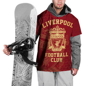 Накидка на куртку 3D с принтом Ливерпуль , 100% полиэстер |  | liverpool | liverpool fc | ynwa | you never walk alone | ливерпуль | фан ливерпуля | фанатская | футбол | футболист | футбольный клуб | энфильд