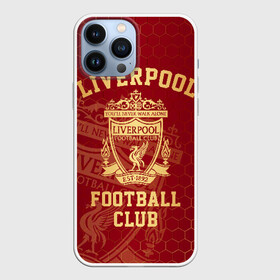 Чехол для iPhone 13 Pro Max с принтом Ливерпуль ,  |  | liverpool | liverpool fc | ynwa | you never walk alone | ливерпуль | фан ливерпуля | фанатская | футбол | футболист | футбольный клуб | энфильд