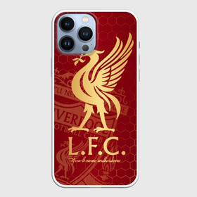 Чехол для iPhone 13 Pro Max с принтом Ливерпуль ,  |  | liverpool | liverpool fc | ynwa | you never walk alone | ливерпуль | фан ливерпуля | фанатская | футбол | футболист | футбольный клуб | энфильд