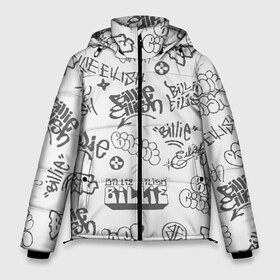 Мужская зимняя куртка 3D с принтом Billie Eilish Graffiti Gray , верх — 100% полиэстер; подкладка — 100% полиэстер; утеплитель — 100% полиэстер | длина ниже бедра, свободный силуэт Оверсайз. Есть воротник-стойка, отстегивающийся капюшон и ветрозащитная планка. 

Боковые карманы с листочкой на кнопках и внутренний карман на молнии. | Тематика изображения на принте: billie | eilish | graffiti | grunge | айлиш | беляш | беляшик | билли | биляш | граффити | татуировки