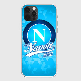 Чехол для iPhone 12 Pro Max с принтом Наполи , Силикон |  | Тематика изображения на принте: napoli | ssc napoli | наполи | неаполь | форма | футбол | футболист | футбольный клуб