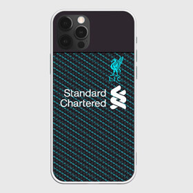 Чехол для iPhone 12 Pro Max с принтом Liverpool 19-20 home - форма , Силикон |  | 2019 2020 | liverpool | standard chartered | англия | ливерпуль | форма 19 20 | футбол