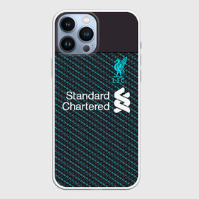 Чехол для iPhone 13 Pro Max с принтом Liverpool 19 20 home   форма. ,  |  | 2019 2020 | liverpool | standard chartered | англия | ливерпуль | форма 19 20 | футбол