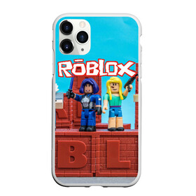 Чехол для iPhone 11 Pro матовый с принтом Roblox , Силикон |  | roblox | roblox games | игра роблокс | роблокс симулятор