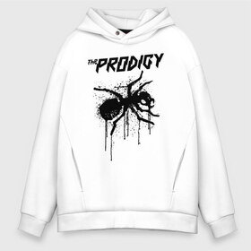 Мужское худи Oversize хлопок с принтом THE PRODIGY , френч-терри — 70% хлопок, 30% полиэстер. Мягкий теплый начес внутри —100% хлопок | боковые карманы, эластичные манжеты и нижняя кромка, капюшон на магнитной кнопке | prodigy | the prodigy