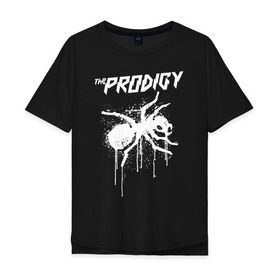 Мужская футболка хлопок Oversize с принтом THE PRODIGY , 100% хлопок | свободный крой, круглый ворот, “спинка” длиннее передней части | prodigy | the prodigy