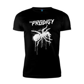 Мужская футболка премиум с принтом THE PRODIGY , 92% хлопок, 8% лайкра | приталенный силуэт, круглый вырез ворота, длина до линии бедра, короткий рукав | prodigy | the prodigy