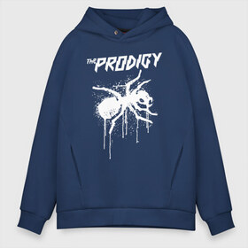 Мужское худи Oversize хлопок с принтом THE PRODIGY , френч-терри — 70% хлопок, 30% полиэстер. Мягкий теплый начес внутри —100% хлопок | боковые карманы, эластичные манжеты и нижняя кромка, капюшон на магнитной кнопке | prodigy | the prodigy