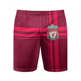 Мужские шорты 3D спортивные с принтом Liverpool. ,  |  | footbal | liverpool | англия | ливерпуль | футбол