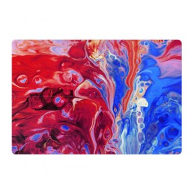 Магнитный плакат 3Х2 с принтом Синие и красные разводы , Полимерный материал с магнитным слоем | 6 деталей размером 9*9 см | abstract | acrylic | art | color | liquid | modern | paint | painting | splash | абстракция | акрил | арт | брызги | жидкость | искусство | краска | пятна | рисунок | современный