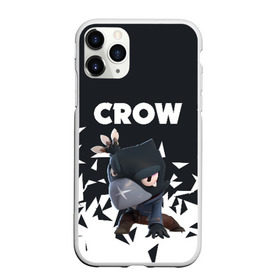 Чехол для iPhone 11 Pro матовый с принтом BRAWL STARS CROW , Силикон |  | android | brawl stars | colt | crow | games | leon | penny | poco. | shelly | spike | wanted | брав | бравл старс | звезды | игры | мобильные игры | старс