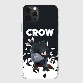 Чехол для iPhone 12 Pro с принтом BRAWL STARS CROW , силикон | область печати: задняя сторона чехла, без боковых панелей | android | brawl stars | colt | crow | games | leon | penny | poco. | shelly | spike | wanted | брав | бравл старс | звезды | игры | мобильные игры | старс