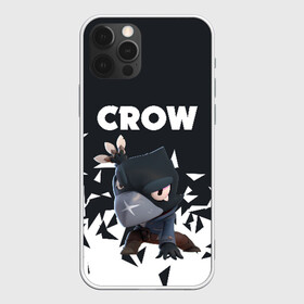 Чехол для iPhone 12 Pro Max с принтом BRAWL STARS CROW , Силикон |  | Тематика изображения на принте: android | brawl stars | colt | crow | games | leon | penny | poco. | shelly | spike | wanted | брав | бравл старс | звезды | игры | мобильные игры | старс