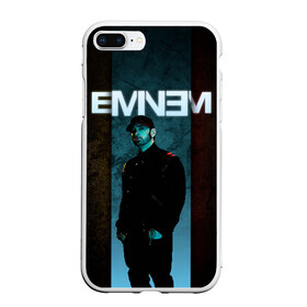 Чехол для iPhone 7Plus/8 Plus матовый с принтом Eminem , Силикон | Область печати: задняя сторона чехла, без боковых панелей | emenem | eminem | hip hop | hiphop | kamikaze | marshal mathers | marshall | marshall mathers | rap | rap god | revival | slim shadi | slim shady | venom | еминем | олдскул | реп | рэп | хипхоп | эминем