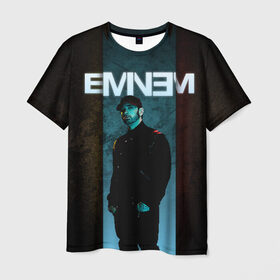Мужская футболка 3D с принтом Eminem , 100% полиэфир | прямой крой, круглый вырез горловины, длина до линии бедер | Тематика изображения на принте: emenem | eminem | hip hop | hiphop | kamikaze | marshal mathers | marshall | marshall mathers | rap | rap god | revival | slim shadi | slim shady | venom | еминем | олдскул | реп | рэп | хипхоп | эминем