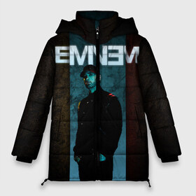 Женская зимняя куртка 3D с принтом Eminem , верх — 100% полиэстер; подкладка — 100% полиэстер; утеплитель — 100% полиэстер | длина ниже бедра, силуэт Оверсайз. Есть воротник-стойка, отстегивающийся капюшон и ветрозащитная планка. 

Боковые карманы с листочкой на кнопках и внутренний карман на молнии | emenem | eminem | hip hop | hiphop | kamikaze | marshal mathers | marshall | marshall mathers | rap | rap god | revival | slim shadi | slim shady | venom | еминем | олдскул | реп | рэп | хипхоп | эминем