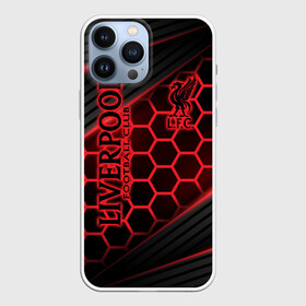 Чехол для iPhone 13 Pro Max с принтом Liverpool F.C. ,  |  | anfield | champions league | doelpunt | espn | goals | league | lfc | liverpool fc | madrid | melwood | mo salah | premier | voetbal | ziggo | британский | клуб | ливерпуль | футбольный