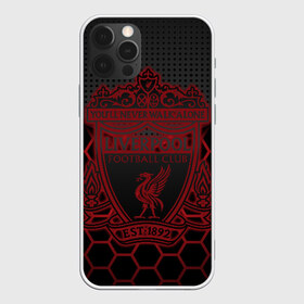 Чехол для iPhone 12 Pro Max с принтом Liverpool F C , Силикон |  | anfield | champions league | doelpunt | espn | goals | league | lfc | liverpool fc | madrid | melwood | mo salah | premier | voetbal | ziggo | британский | клуб | ливерпуль | футбольный