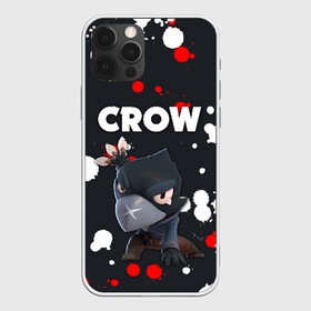 Чехол для iPhone 12 Pro с принтом BRAWL STARS CROW , силикон | область печати: задняя сторона чехла, без боковых панелей | android | brawl stars | colt | crow | games | leon | penny | poco. | shelly | spike | wanted | брав | бравл старс | звезды | игры | мобильные игры | старс