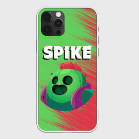 Чехол для iPhone 12 Pro Max с принтом BRAWL STARS SPIKE , Силикон |  | android | brawl stars | colt | crow | games | leon | penny | poco. | shelly | spike | wanted | брав | бравл старс | звезды | игры | мобильные игры | старс