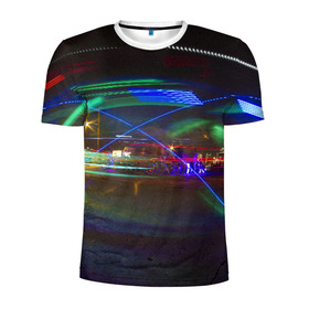 Мужская футболка 3D спортивная с принтом Neon , 100% полиэстер с улучшенными характеристиками | приталенный силуэт, круглая горловина, широкие плечи, сужается к линии бедра | Тематика изображения на принте: neon | город | города | городе | городом | городской | неон | неонка | неоновые | неоновый | свет | светящиеся | светящийся | светящимся