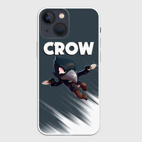 Чехол для iPhone 13 mini с принтом BRAWL STARS CROW ,  |  | brawl stars | bull | colt | crow | leon | stars | берли | бо | брок | ворон | джесси | динамайк | дэррил | кольт | леон | мортис | нита | пайпер | пенни | поко | пэм | рикошет | спайк | фрэнк | шелли | эль примо