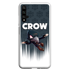 Чехол для Honor 20 с принтом BRAWL STARS CROW , Силикон | Область печати: задняя сторона чехла, без боковых панелей | brawl stars | bull | colt | crow | leon | stars | берли | бо | брок | ворон | джесси | динамайк | дэррил | кольт | леон | мортис | нита | пайпер | пенни | поко | пэм | рикошет | спайк | фрэнк | шелли | эль примо