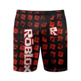 Мужские шорты 3D спортивные с принтом Roblox ,  |  | roblox | roblox games | игра роблокс | роблокс симулятор