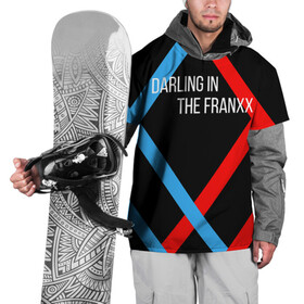 Накидка на куртку 3D с принтом Darling In The Franxx , 100% полиэстер |  | 02 | anime | darling in the franxx | hiro | manga | zero two | аниме | ахегао | любимый во франксе | манга | милый во франксе | ноль два | хиро