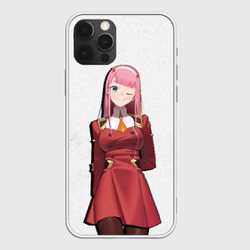 Чехол для iPhone 12 Pro Max с принтом Darling In The Franxx , Силикон |  | Тематика изображения на принте: 02 | anime | darling in the franxx | hiro | manga | zero two | аниме | ахегао | любимый во франксе | манга | милый во франксе | ноль два | хиро