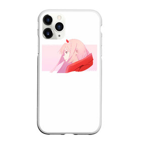 Чехол для iPhone 11 Pro матовый с принтом Darling In The Franxx , Силикон |  | 02 | anime | darling in the franxx | hiro | manga | zero two | аниме | ахегао | любимый во франксе | манга | милый во франксе | ноль два | хиро