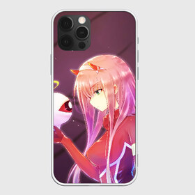 Чехол для iPhone 12 Pro Max с принтом Darling In The Franxx , Силикон |  | 02 | anime | darling in the franxx | hiro | manga | zero two | аниме | ахегао | любимый во франксе | манга | милый во франксе | ноль два | хиро