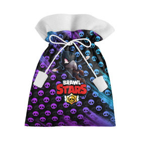 Подарочный 3D мешок с принтом Brawl Stars , 100% полиэстер | Размер: 29*39 см | brawl | brawl stars | crow | leon | stars | бравл | бравл старс | браво старс | игра | компьютерная | кров | леон | онлайн | старс