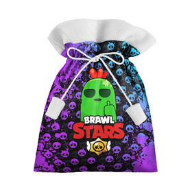 Подарочный 3D мешок с принтом Brawl Stars , 100% полиэстер | Размер: 29*39 см | brawl | brawl stars | crow | leon | stars | бравл | бравл старс | браво старс | игра | компьютерная | кров | леон | онлайн | старс