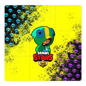 Магнитный плакат 3Х3 с принтом Brawl Stars LEON , Полимерный материал с магнитным слоем | 9 деталей размером 9*9 см | brawl | brawl stars | crow | leon | stars | бравл | бравл старс | браво старс | игра | компьютерная | кров | леон | онлайн | старс
