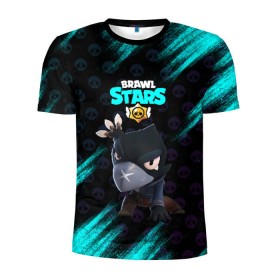 Мужская футболка 3D спортивная с принтом Brawl Stars CROW , 100% полиэстер с улучшенными характеристиками | приталенный силуэт, круглая горловина, широкие плечи, сужается к линии бедра | brawl | brawl stars | crow | leon | stars | бравл | бравл старс | браво старс | игра | компьютерная | кров | леон | онлайн | старс