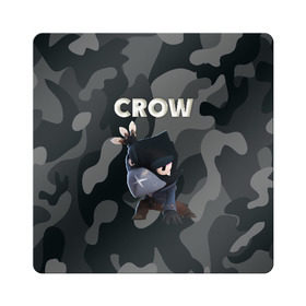 Магнит виниловый Квадрат с принтом Brawl Stars CROW , полимерный материал с магнитным слоем | размер 9*9 см, закругленные углы | brawl | brawl stars | crow | leon | stars | бравл | бравл старс | браво старс | игра | компьютерная | кров | леон | онлайн | старс