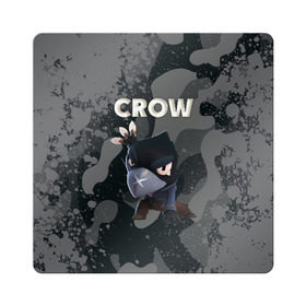 Магнит виниловый Квадрат с принтом Brawl Stars CROW , полимерный материал с магнитным слоем | размер 9*9 см, закругленные углы | brawl | brawl stars | crow | leon | stars | бравл | бравл старс | браво старс | игра | компьютерная | кров | леон | онлайн | старс