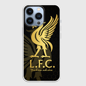 Чехол для iPhone 13 Pro с принтом Ливерпуль ,  |  | liverpool | liverpool fc | ynwa | you never walk alone | ливерпуль | фан ливерпуля | фанатская | футбол | футболист | футбольный клуб | энфильд