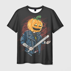 Мужская футболка 3D с принтом Halloween , 100% полиэфир | прямой крой, круглый вырез горловины, длина до линии бедер | Тематика изображения на принте: diy | ghost | halloween | horror | makeup | scary | skull clown | trick or treat | вампир | ведьма | кошка | луна | магия | ночь | тыква | хэллоуин