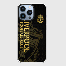 Чехол для iPhone 13 Pro с принтом Ливерпуль ,  |  | liverpool | liverpool fc | ynwa | you never walk alone | ливерпуль | фан ливерпуля | фанатская | футбол | футболист | футбольный клуб | энфильд