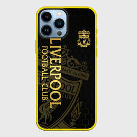 Чехол для iPhone 13 Pro Max с принтом Ливерпуль ,  |  | liverpool | liverpool fc | ynwa | you never walk alone | ливерпуль | фан ливерпуля | фанатская | футбол | футболист | футбольный клуб | энфильд