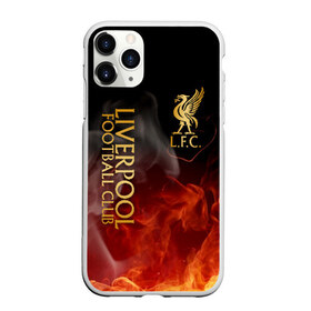 Чехол для iPhone 11 Pro матовый с принтом LIVERPOOL , Силикон |  | lfc | liverpool | sport | ynwa | ливерпуль | лфк | спорт