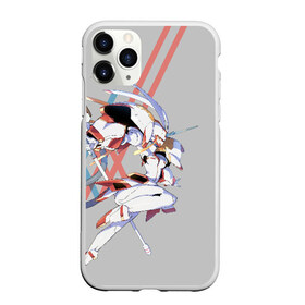 Чехол для iPhone 11 Pro матовый с принтом Darling In The Franxx , Силикон |  | 02 | anime | darling in the franxx | hiro | manga | zero two | аниме | ахегао | любимый во франксе | манга | милый во франксе | ноль два | хиро