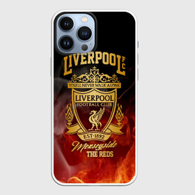 Чехол для iPhone 13 Pro Max с принтом LIVERPOOL ,  |  | lfc | liverpool | sport | ynwa | ливерпуль | лфк | спорт