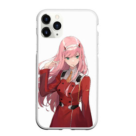 Чехол для iPhone 11 Pro матовый с принтом Darling In The Franxx , Силикон |  | 02 | anime | darling in the franxx | hiro | manga | zero two | аниме | ахегао | любимый во франксе | манга | милый во франксе | ноль два | хиро