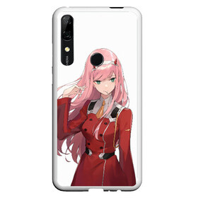 Чехол для Honor P Smart Z с принтом Darling In The Franxx , Силикон | Область печати: задняя сторона чехла, без боковых панелей | Тематика изображения на принте: 02 | anime | darling in the franxx | hiro | manga | zero two | аниме | ахегао | любимый во франксе | манга | милый во франксе | ноль два | хиро