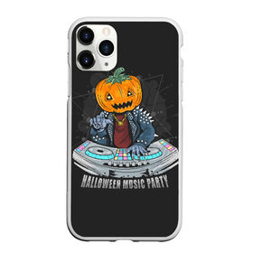 Чехол для iPhone 11 Pro матовый с принтом Halloween party , Силикон |  | diy | ghost | halloween | horror | makeup | scary | skull clown | trick or treat | вампир | ведьма | кошка | луна | магия | ночь | тыква | хэллоуин